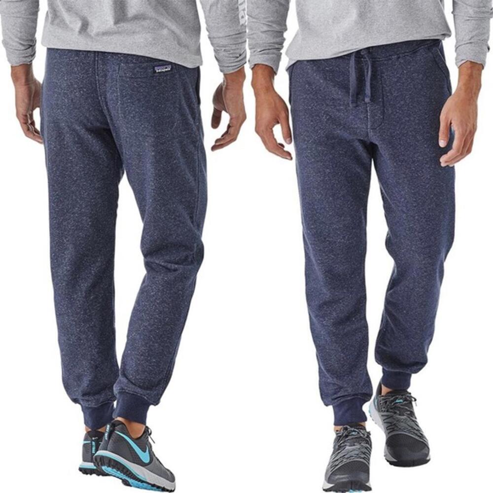 Patagonia Men’s Mahnya Fleece Sweatpant Jogger Sz S In Navy Outdoor Activewear